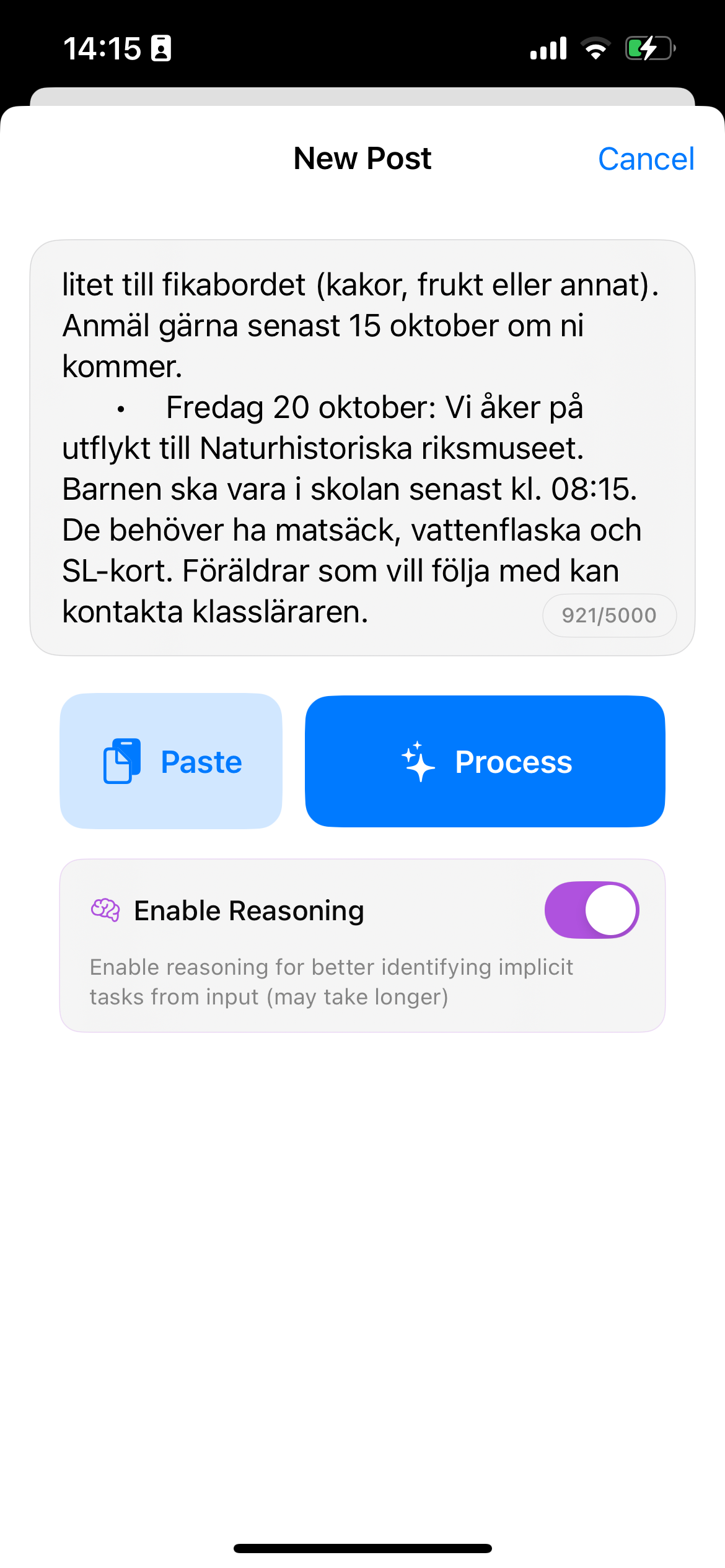 AI Content Processing